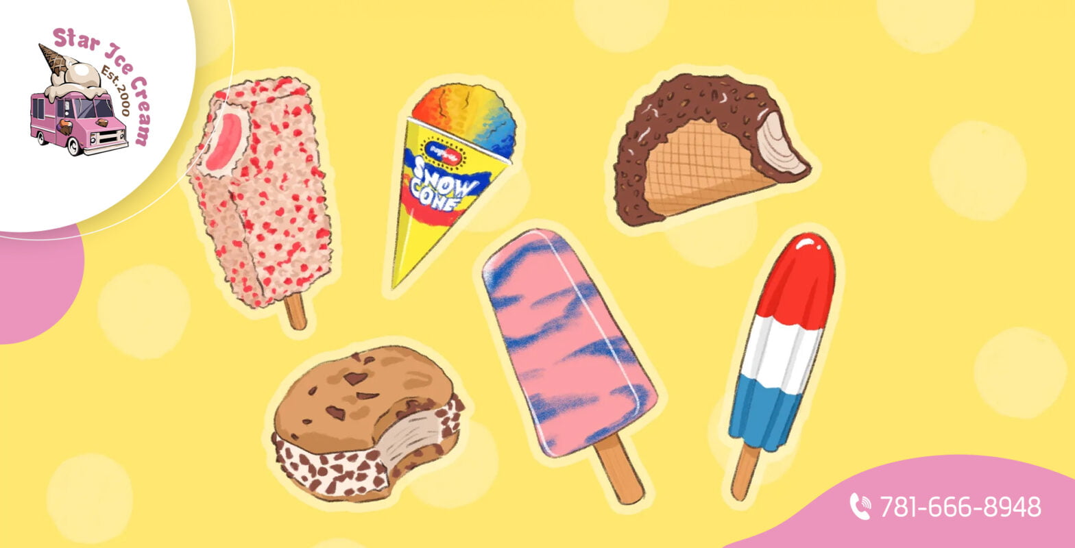 ice cream trucks' treats